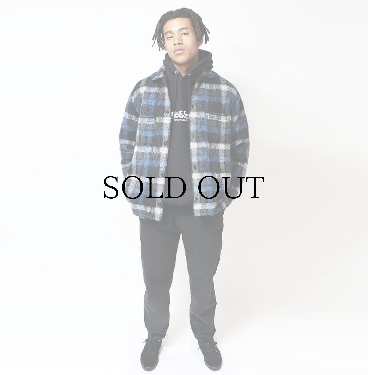 画像3: HIDEANDSEEK / Wool Shirt Jacket(21aw) (3)