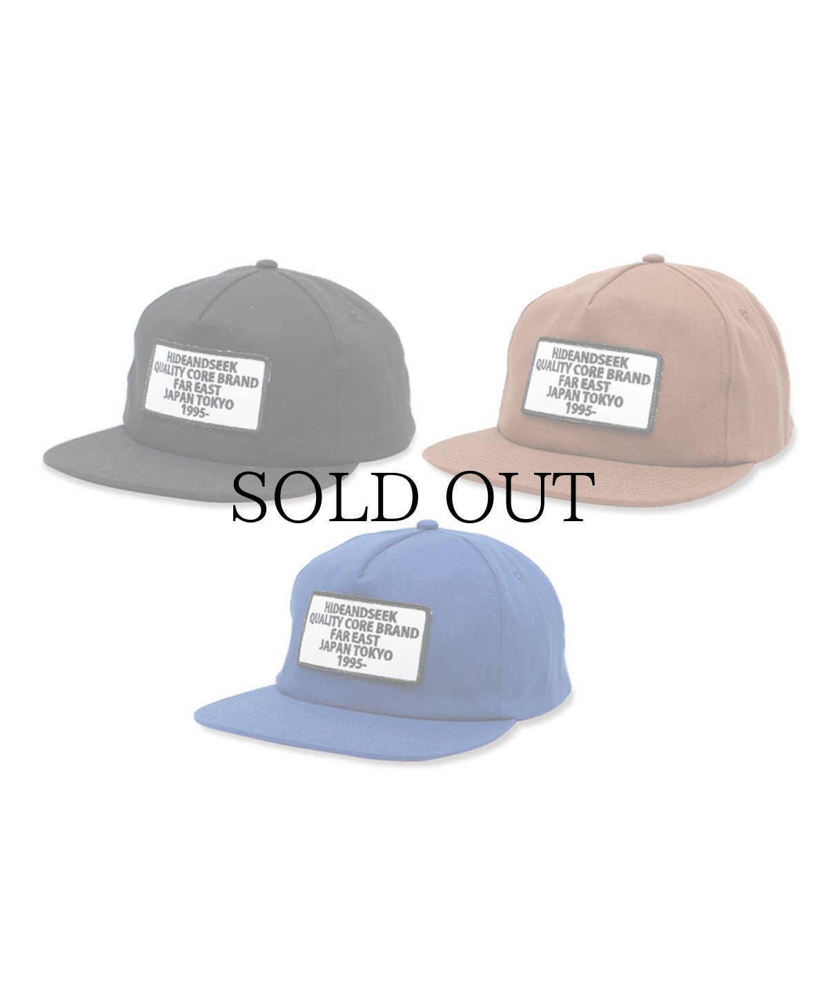 画像1: HIDEANDSEEK / Trucker CAP(21aw) (1)