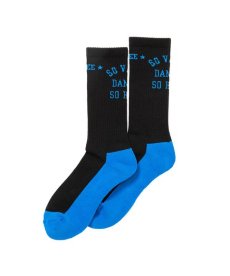 画像1: CALEE / S.V.D.S.H Two tone pile socks (1)