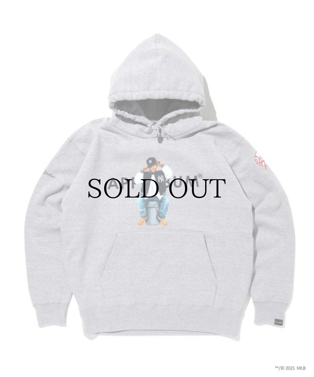 画像2: APPLEBUM(アップルバム) / “NY Yankees Boy” Sweat Parka (2)