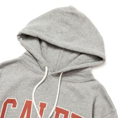 画像2: CALEE / College type CALEE logo pullover parka -GRAY- (2)