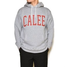 画像6: CALEE / College type CALEE logo pullover parka -GRAY- (6)
