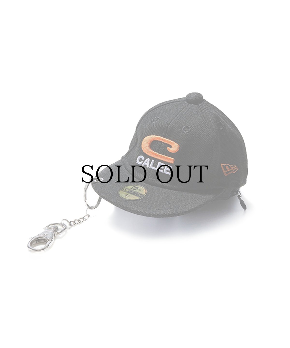 画像1: CALEE / ×NEW ERA CALEE Logo baseball cap key holder (1)