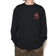 画像2: CALEE / Drop shoulder first sight L/S t-shirt -BLACK- (2)