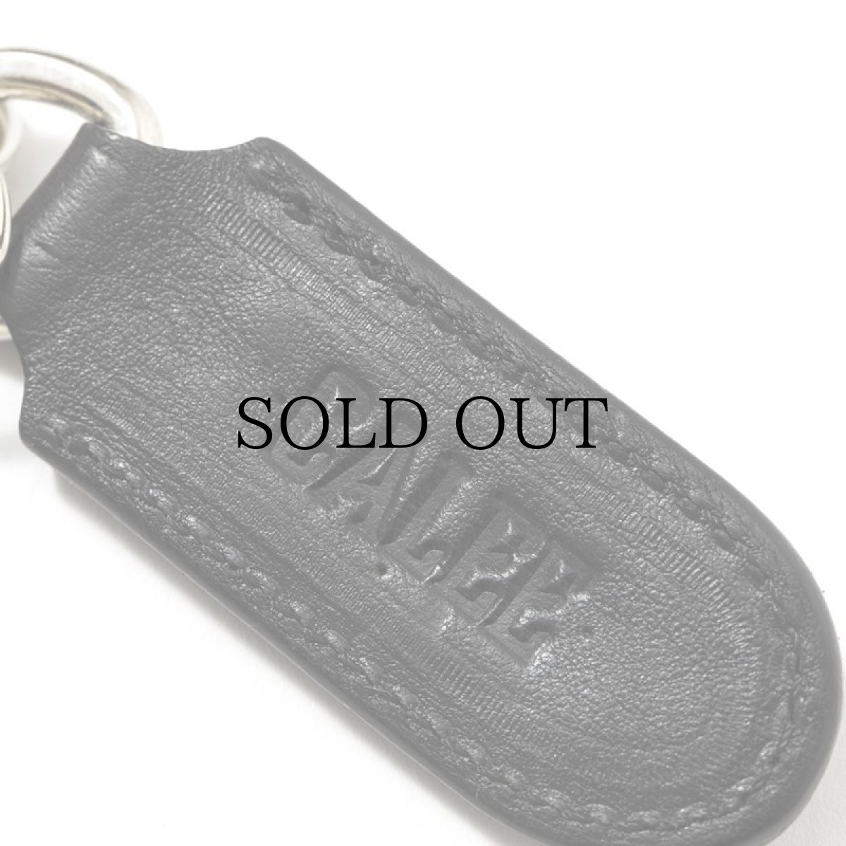 画像4: CALEE / Studs & Embossing assort leather key ring   (4)