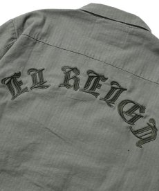 画像5: EL REIGN / "THE WORLD IS YOURS" MILITARY VINTAGE SHIRT (5)