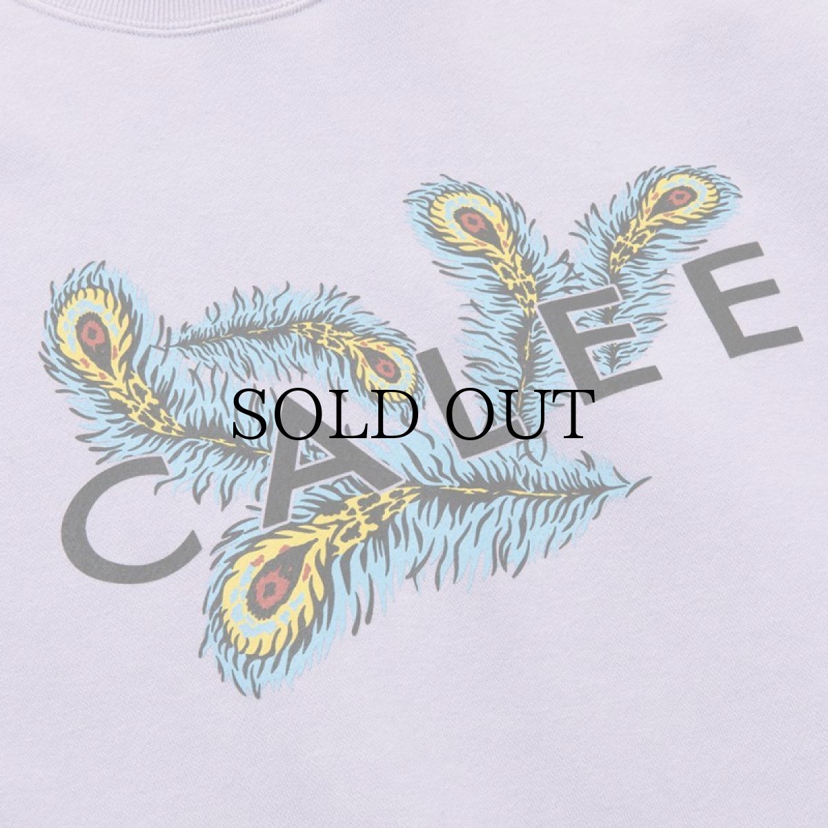 画像3: CALEE / CALEE BOF Logo crew neck sweat -PURPLE- (3)