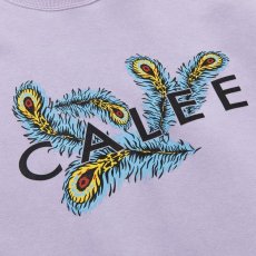 画像3: CALEE / CALEE BOF Logo crew neck sweat -PURPLE- (3)