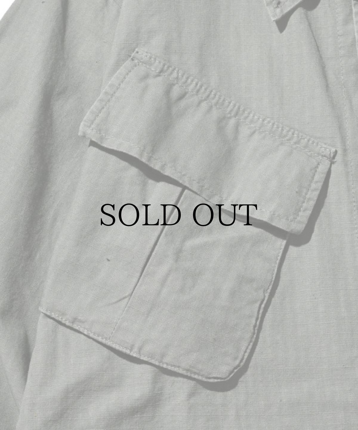 画像6: EL REIGN / "THE WORLD IS YOURS" MILITARY VINTAGE SHIRT (6)