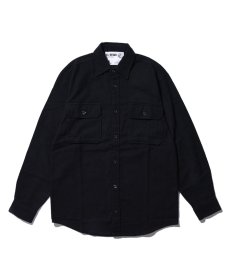 画像3: EL REIGN / "THE WORLD IS YOURS" VINTAGE FRANNEL SHIRT -DARK OLIVE- (3)