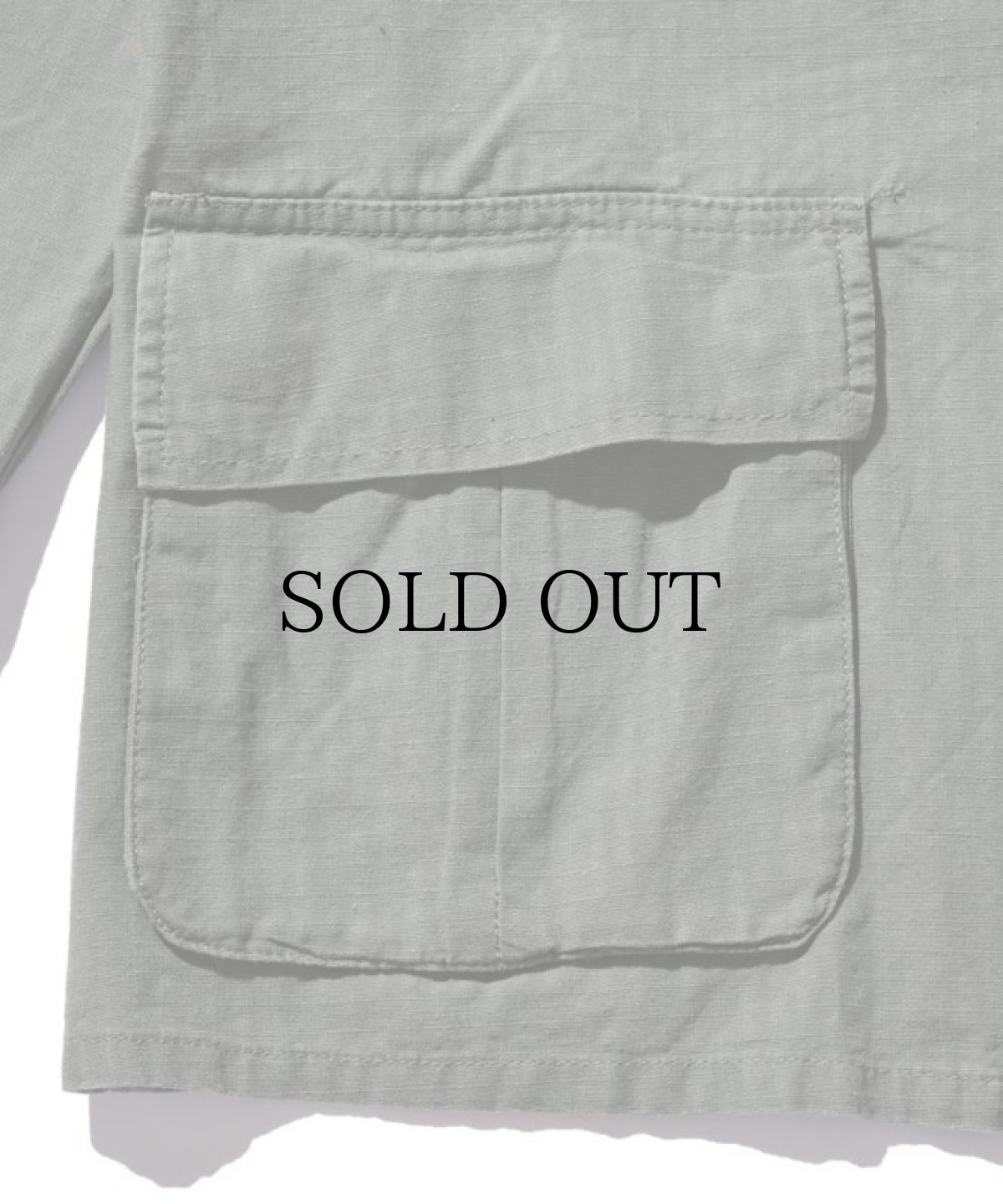 画像7: EL REIGN / "THE WORLD IS YOURS" MILITARY VINTAGE SHIRT (7)