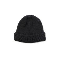 画像2: CALEE / Cotton knit cap -BLACK- (2)