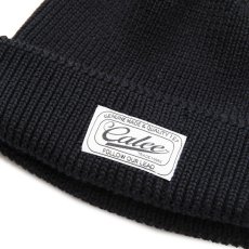 画像3: CALEE / Cotton knit cap -BLACK- (3)