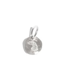 画像1: LARRY SMITH / EAGLE HEAD STAMPED PENDANT (1)