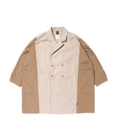 画像1: APPLEBUM(アップルバム) / Side Panel Shirt Coat (1)