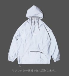 画像2: APPLEBUM(アップルバム) / "APPLEBUM × CRSB raidback fabric" Reflector Anorak Parka (2)