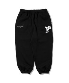 画像1: APPLEBUM(アップルバム) / "APPLEBUM × CRSB raidback fabric" Oversize Sweat Pants (1)