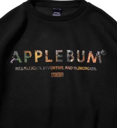 画像3: APPLEBUM(アップルバム) / "APPLEBUM × CRSB raidback fabric" Oversize Crew Sweat (3)