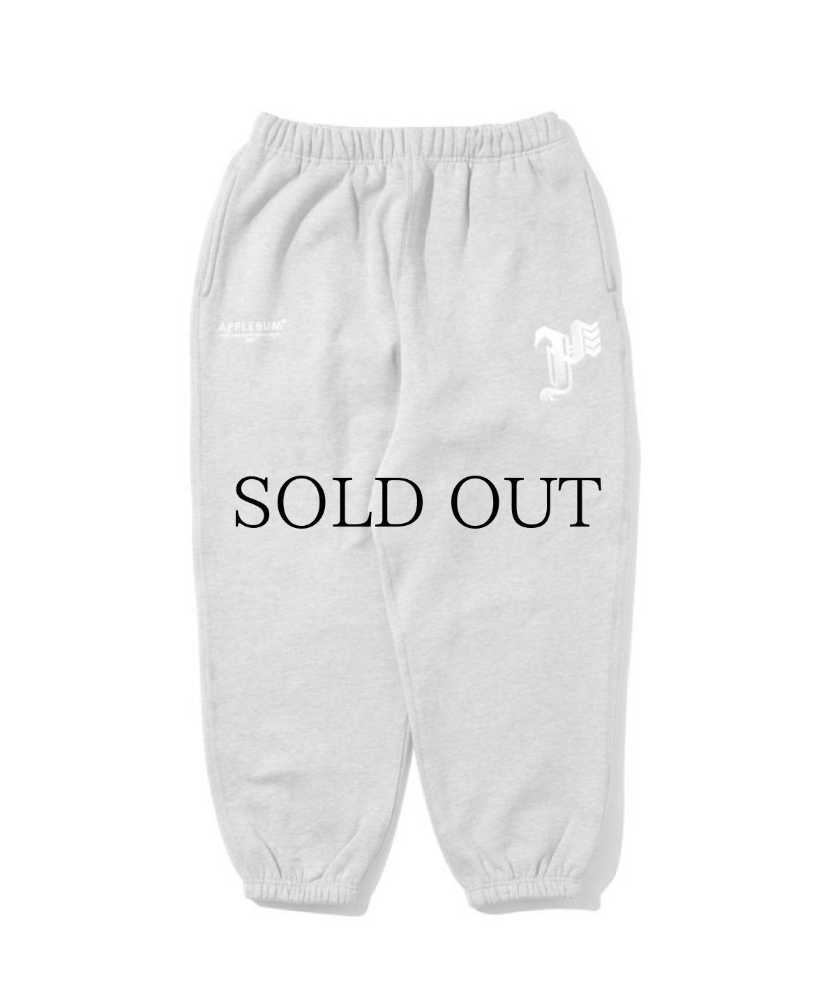 画像2: APPLEBUM(アップルバム) / "APPLEBUM × CRSB raidback fabric" Oversize Sweat Pants (2)