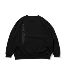 画像2: APPLEBUM(アップルバム) / "APPLEBUM × CRSB raidback fabric" Oversize Crew Sweat (2)