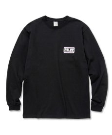 画像1: CALEE / CALEE Box logo L/S t-shirt -BLACK- (1)