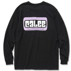 画像2: CALEE / CALEE Box logo L/S t-shirt -BLACK- (2)
