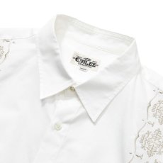 画像2: CALEE / Cotton broad cloth guayabera shirt -WHITE- (2)