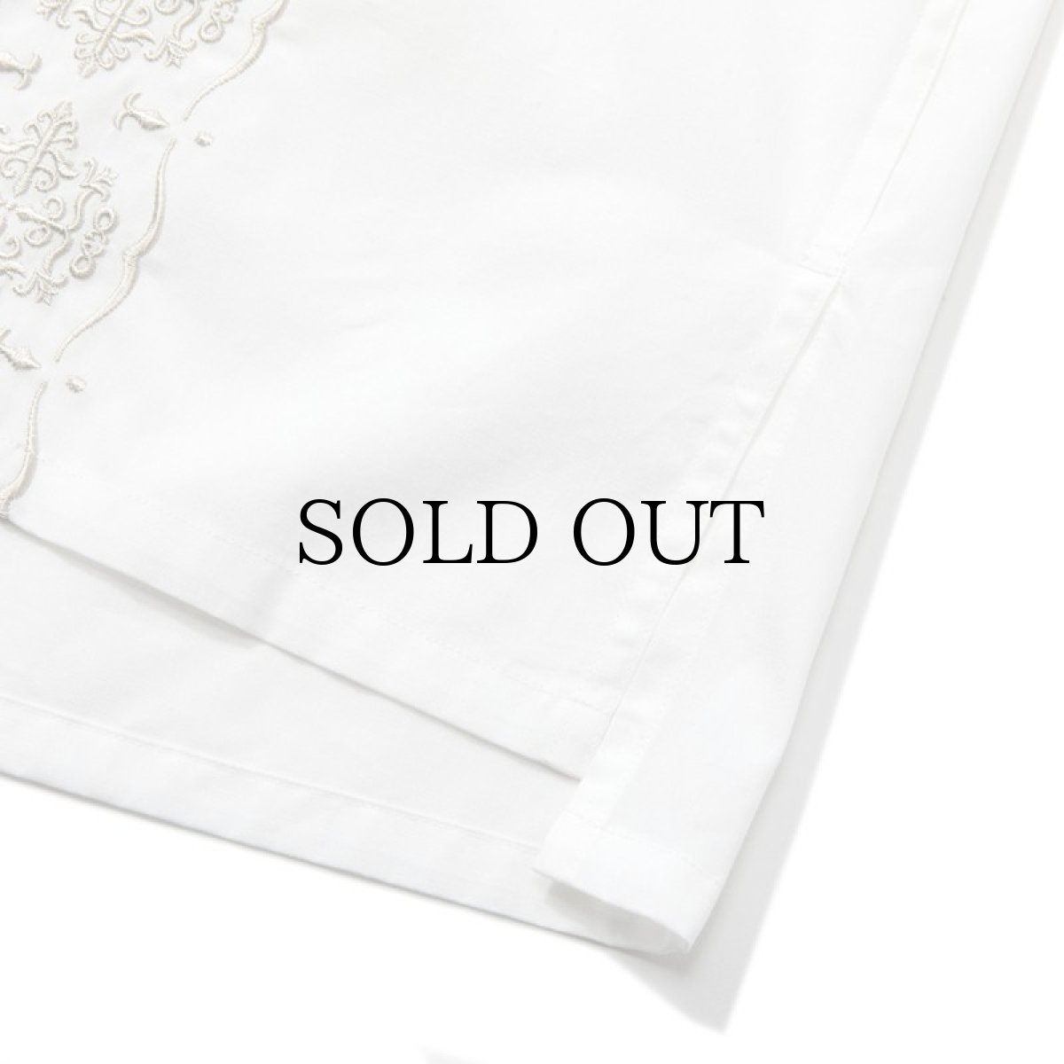 画像4: CALEE / Cotton broad cloth guayabera shirt -WHITE- (4)