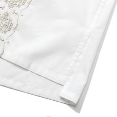 画像4: CALEE / Cotton broad cloth guayabera shirt -WHITE- (4)