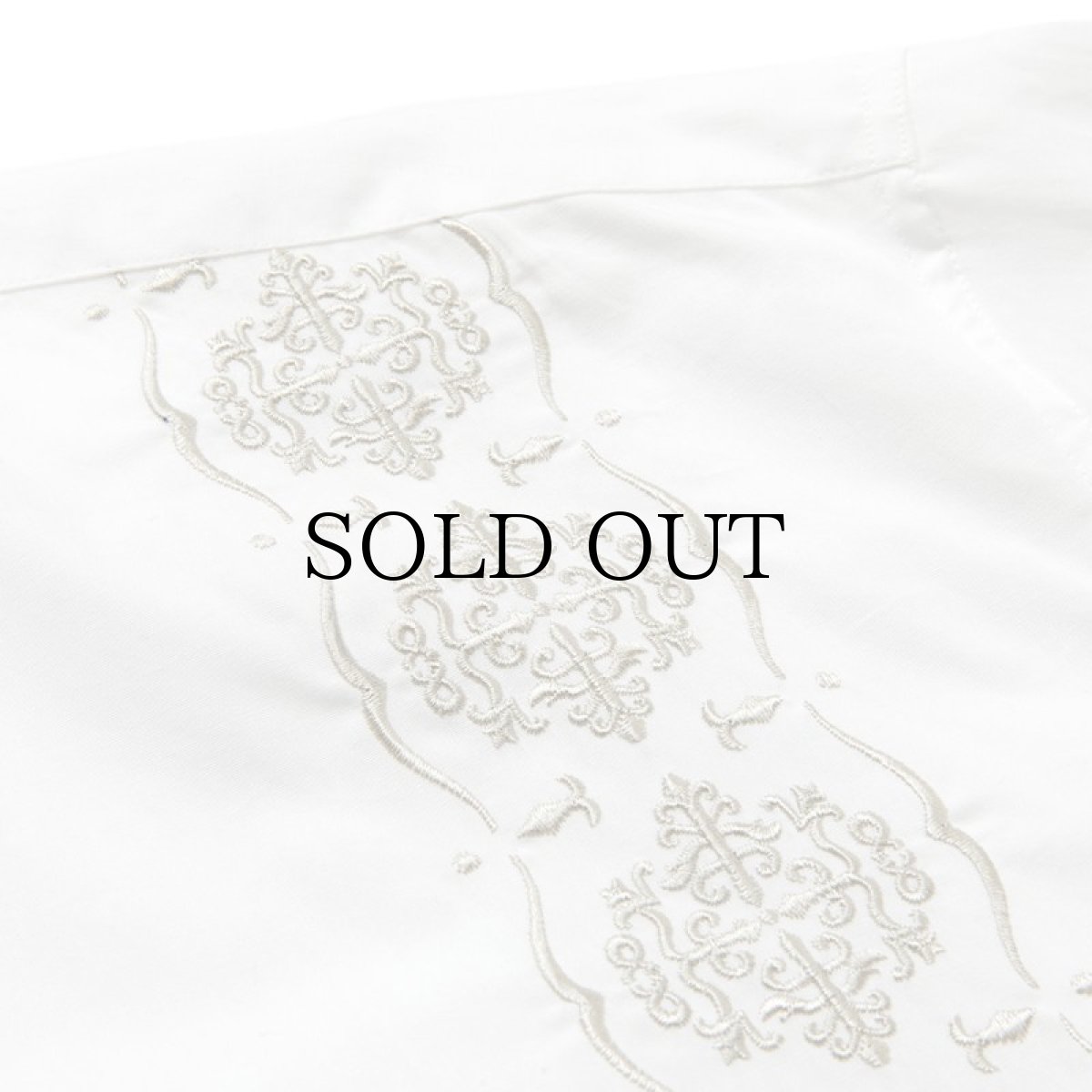 画像3: CALEE / Cotton broad cloth guayabera shirt -WHITE- (3)