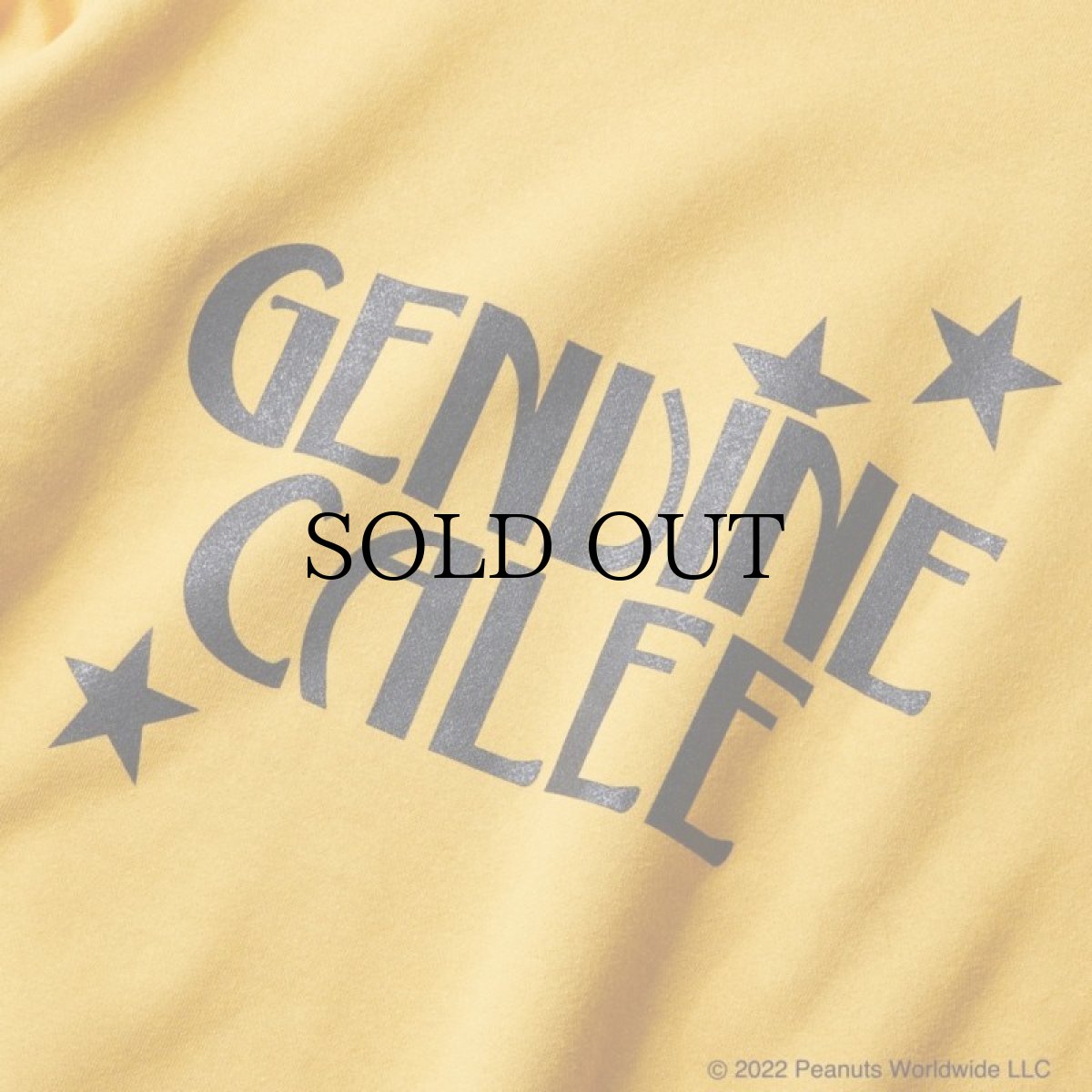 画像4: CALEE / PEANUTS L/S Sweat -MUSTARD- (4)