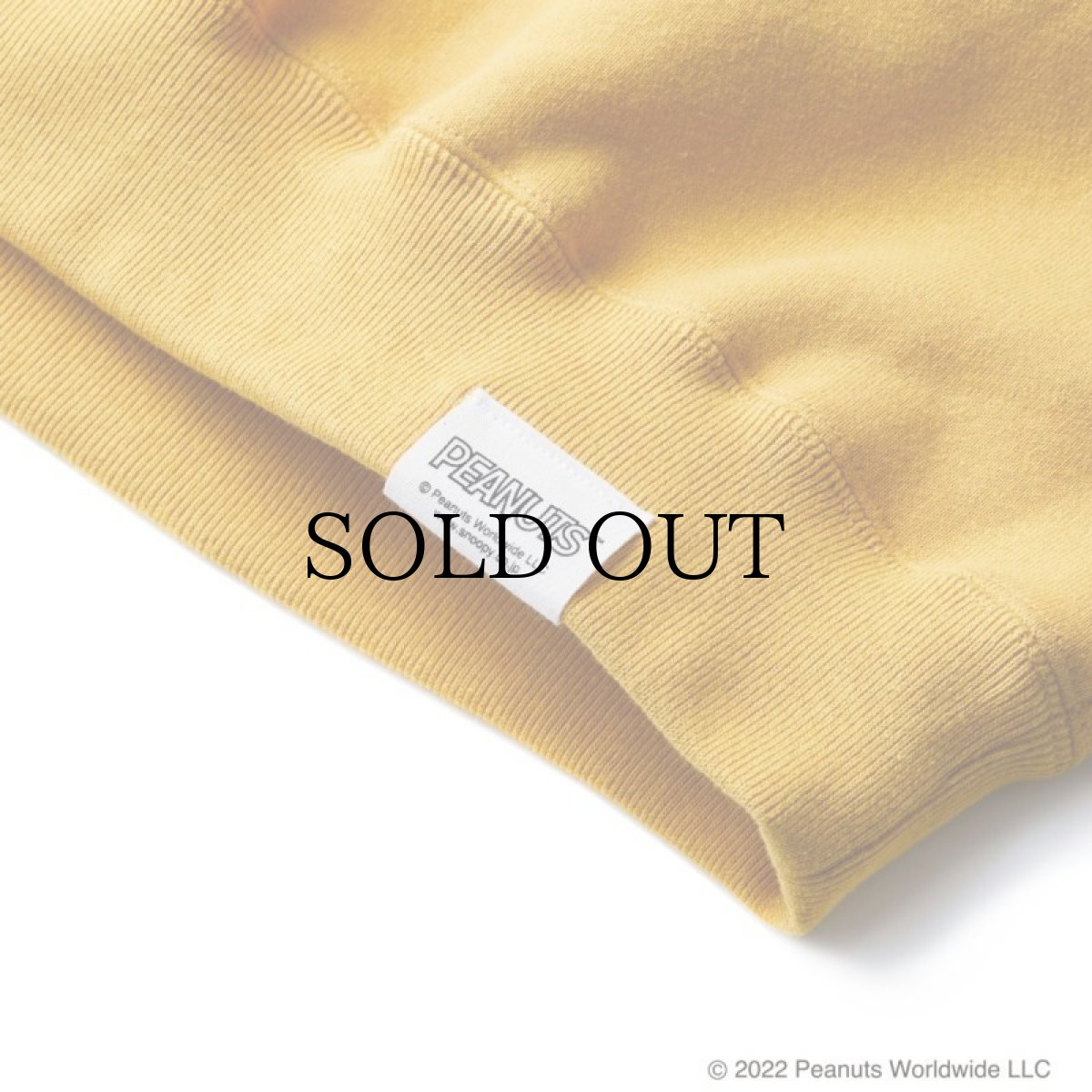 画像5: CALEE / PEANUTS L/S Sweat -MUSTARD- (5)