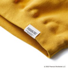 画像5: CALEE / PEANUTS L/S Sweat -MUSTARD- (5)