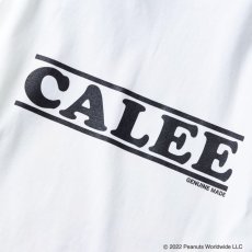 画像4: CALEE / PEANUTS L/S T-shirt -WHITE- (4)