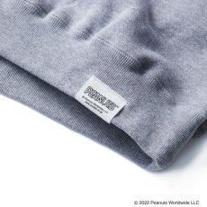 画像5: CALEE / PEANUTS L/S Sweat -GRAY- (5)