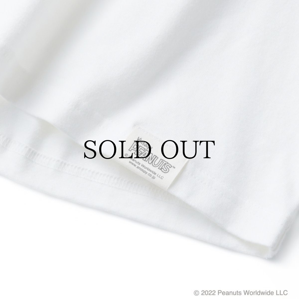 画像5: CALEE / PEANUTS L/S T-shirt -WHITE- (5)