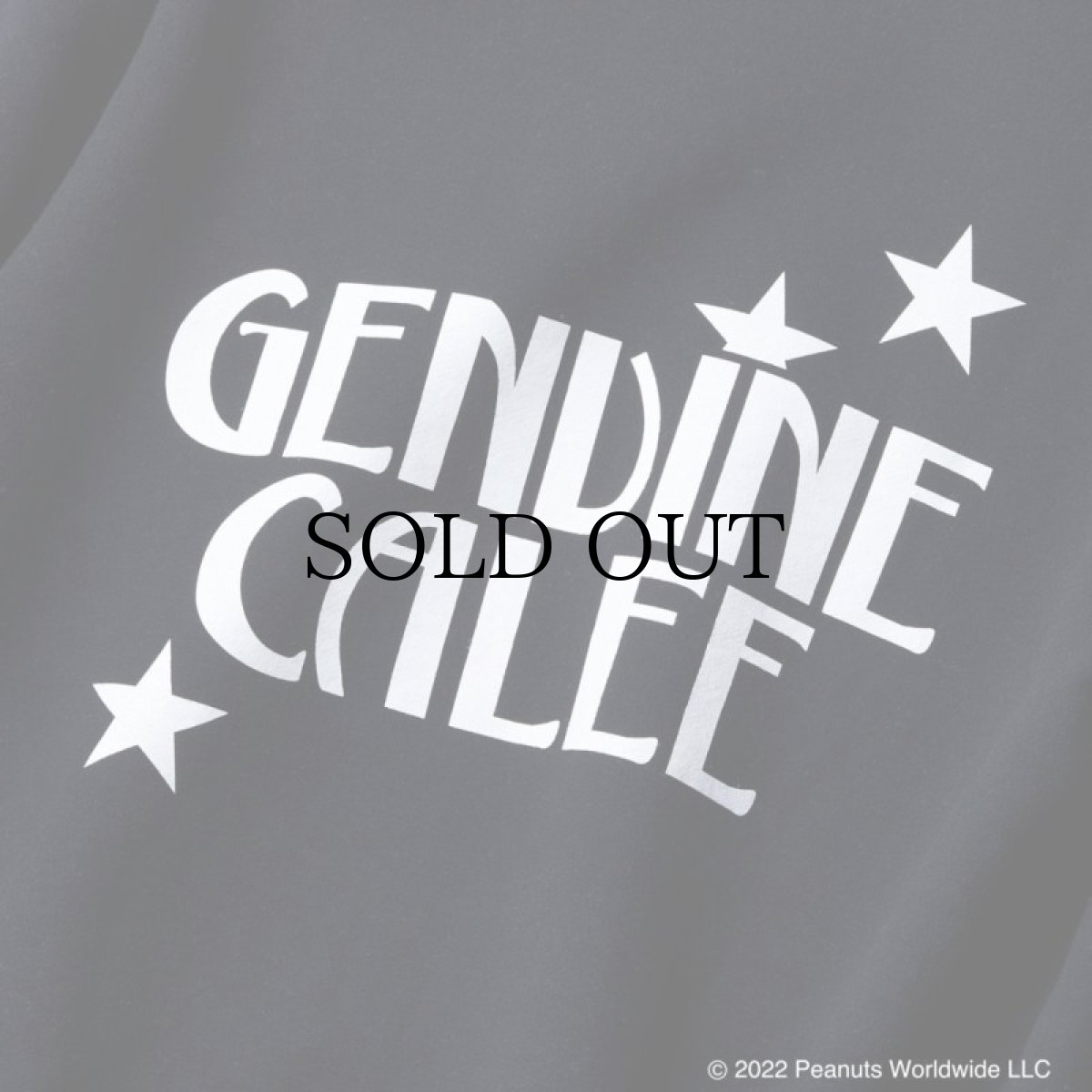 画像4: CALEE / PEANUTS L/S Sweat -BLACK- (4)