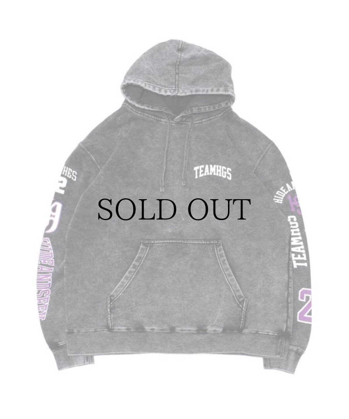 画像2: HIDEANDSEEK / TEAM Hooded Sweat Shirt (2)