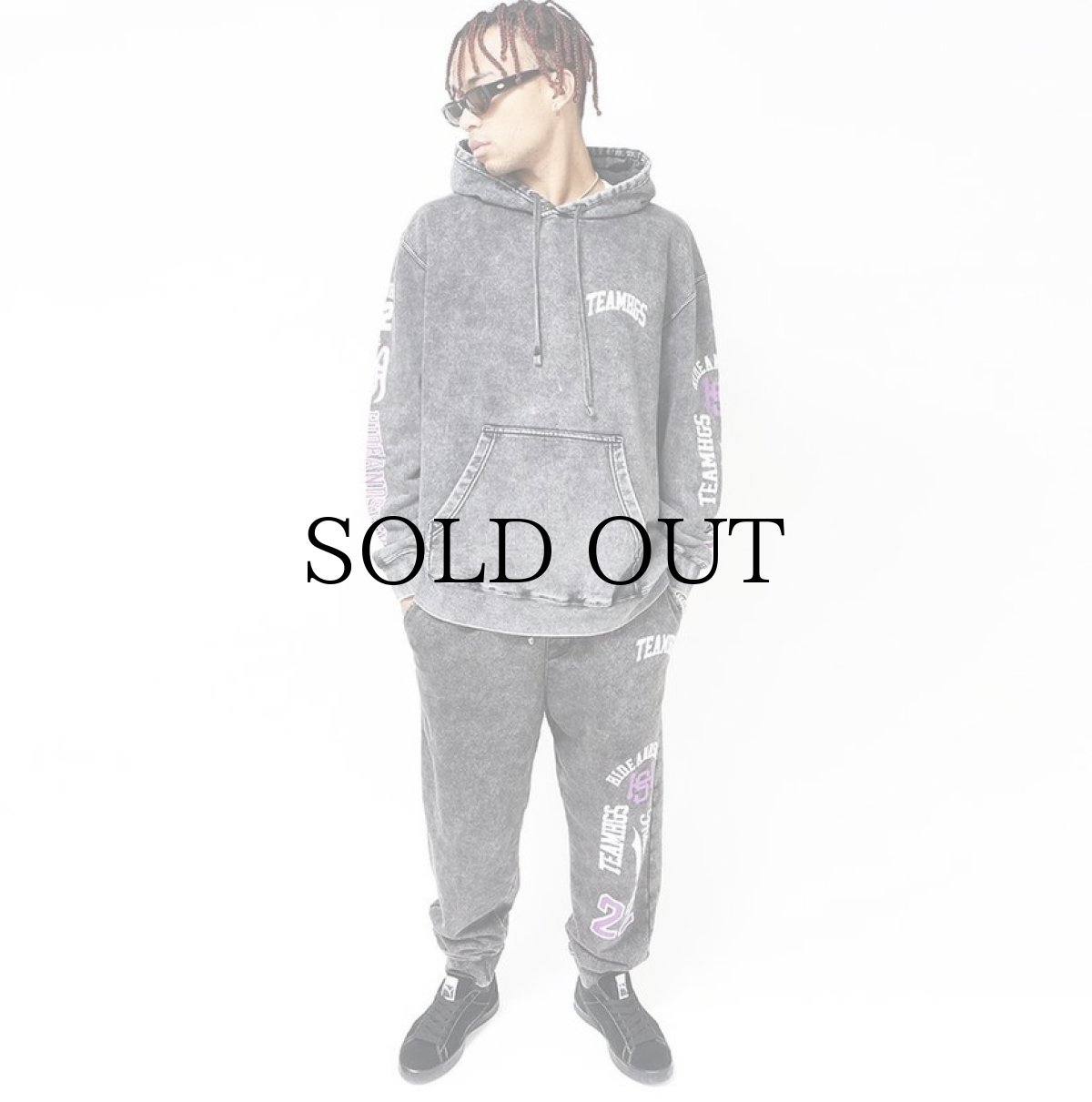 画像4: HIDEANDSEEK / TEAM Hooded Sweat Shirt (4)