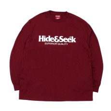 画像2: HIDEANDSEEK / Logo L/S Tee(22ss) (2)