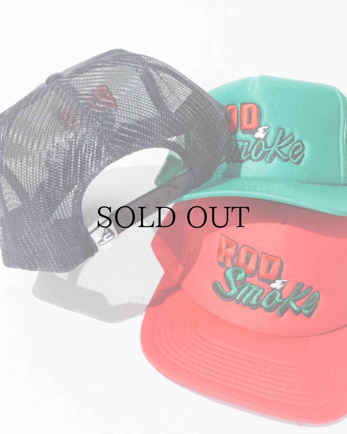 画像2: HAIGHT(ヘイト)  / ROD&SMOKE MESH CAP (2)