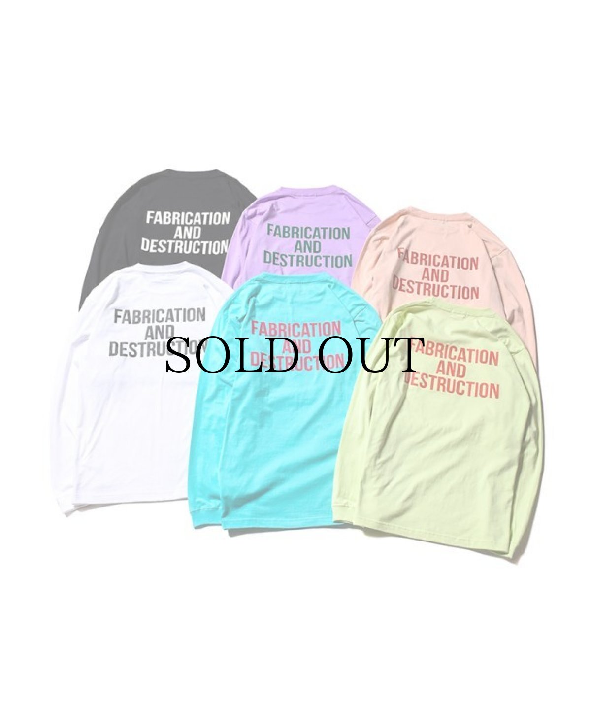 画像2: CUTRATE / CUTRATE LOGO L/S T-SHIRT (2)