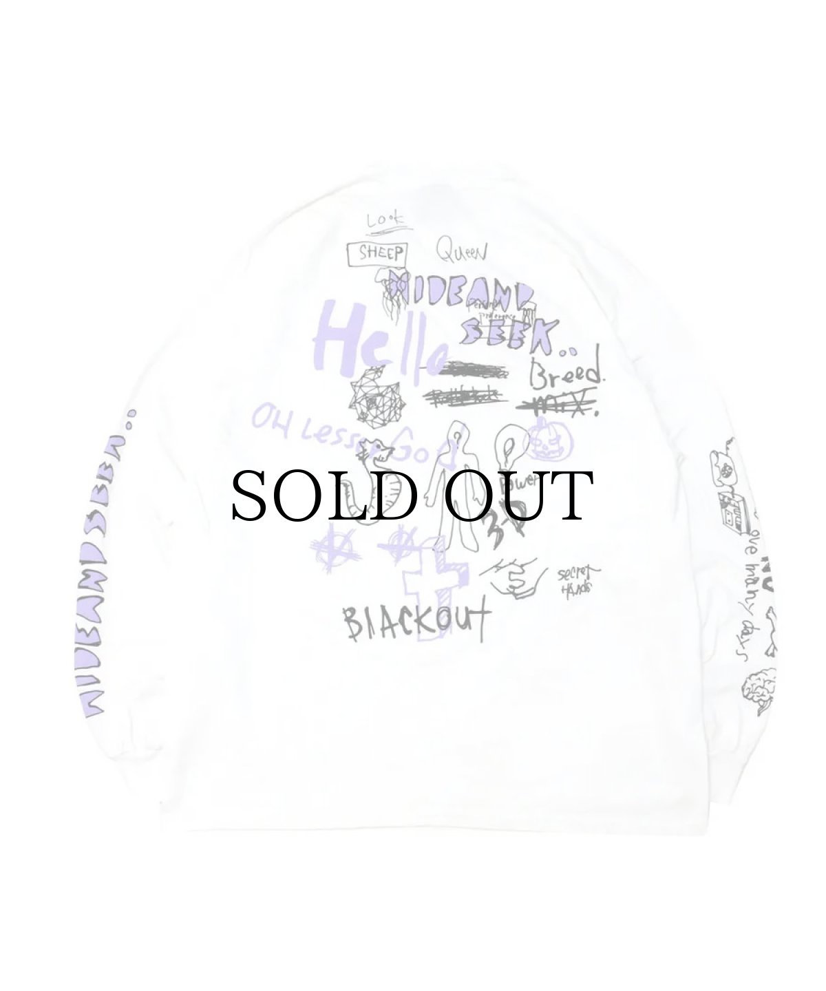 画像3: HIDEANDSEEK / Diary L/S Tee (3)