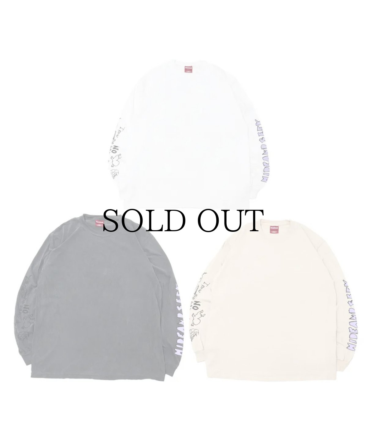 画像2: HIDEANDSEEK / Diary L/S Tee (2)