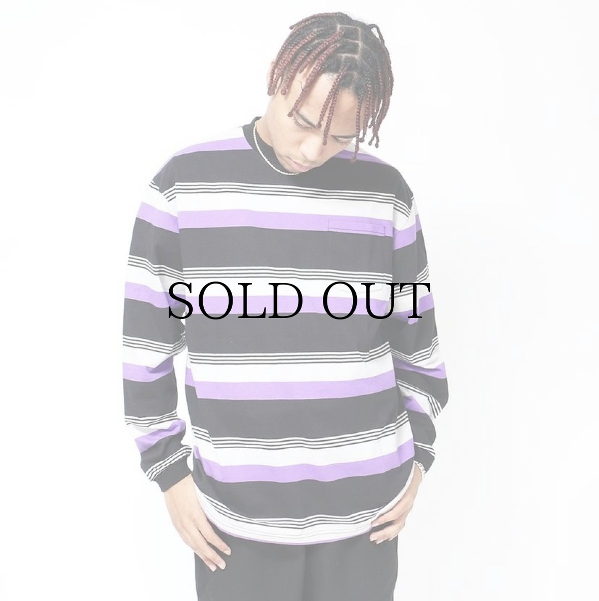 画像3: HIDEANDSEEK / Border L/S Tee (3)