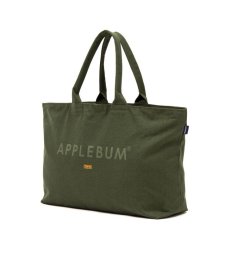 画像2: APPLEBUM(アップルバム) / Logo Canvas Zip Totebag (2)