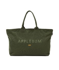 画像1: APPLEBUM(アップルバム) / Logo Canvas Zip Totebag (1)