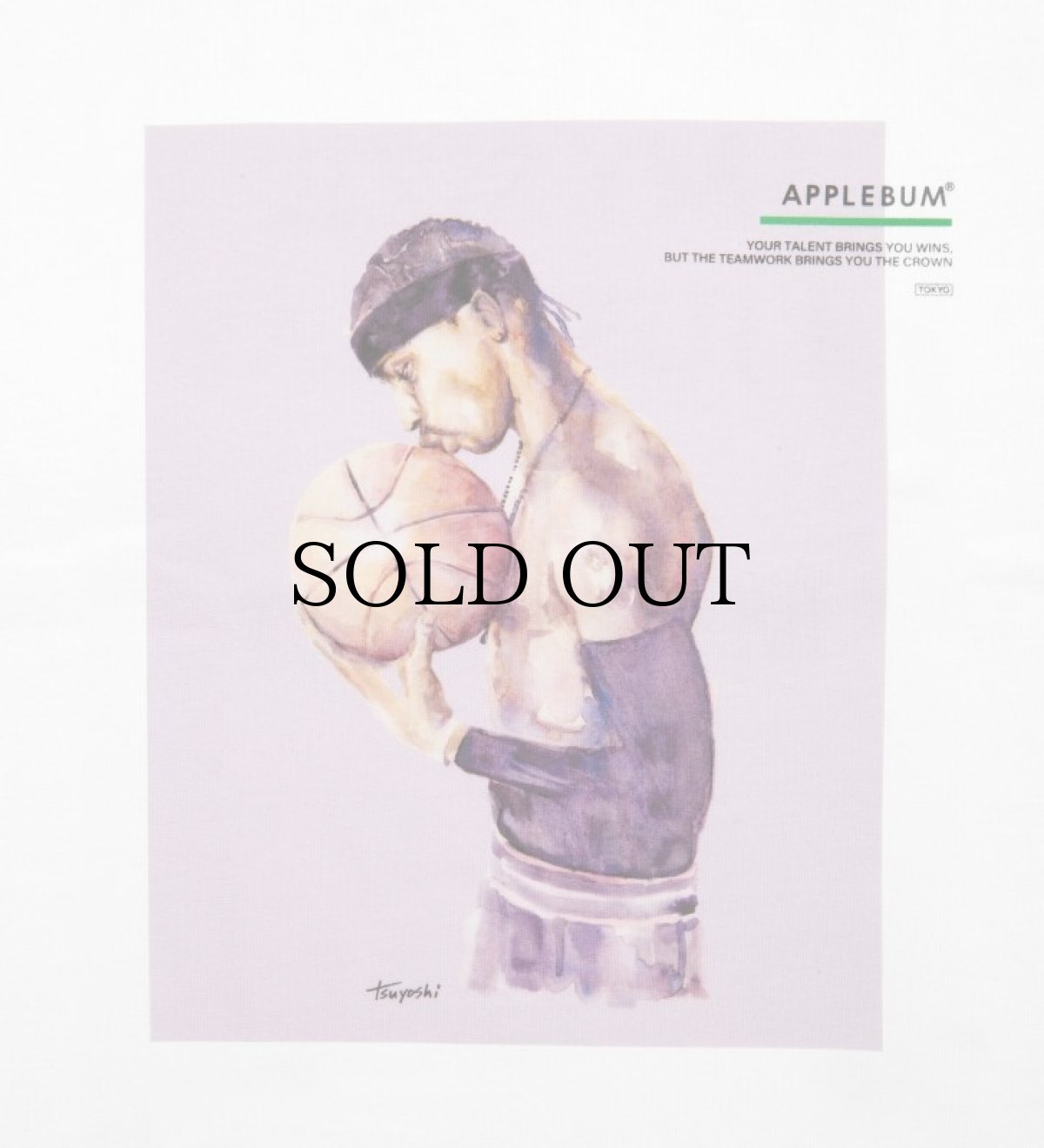 画像5: APPLEBUM(アップルバム) / "Kiss The Ball" T-shirt (5)