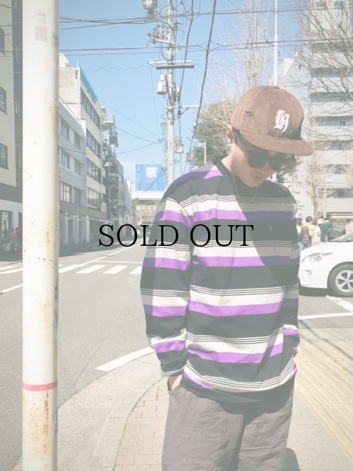 画像4: HIDEANDSEEK / Border L/S Tee (4)