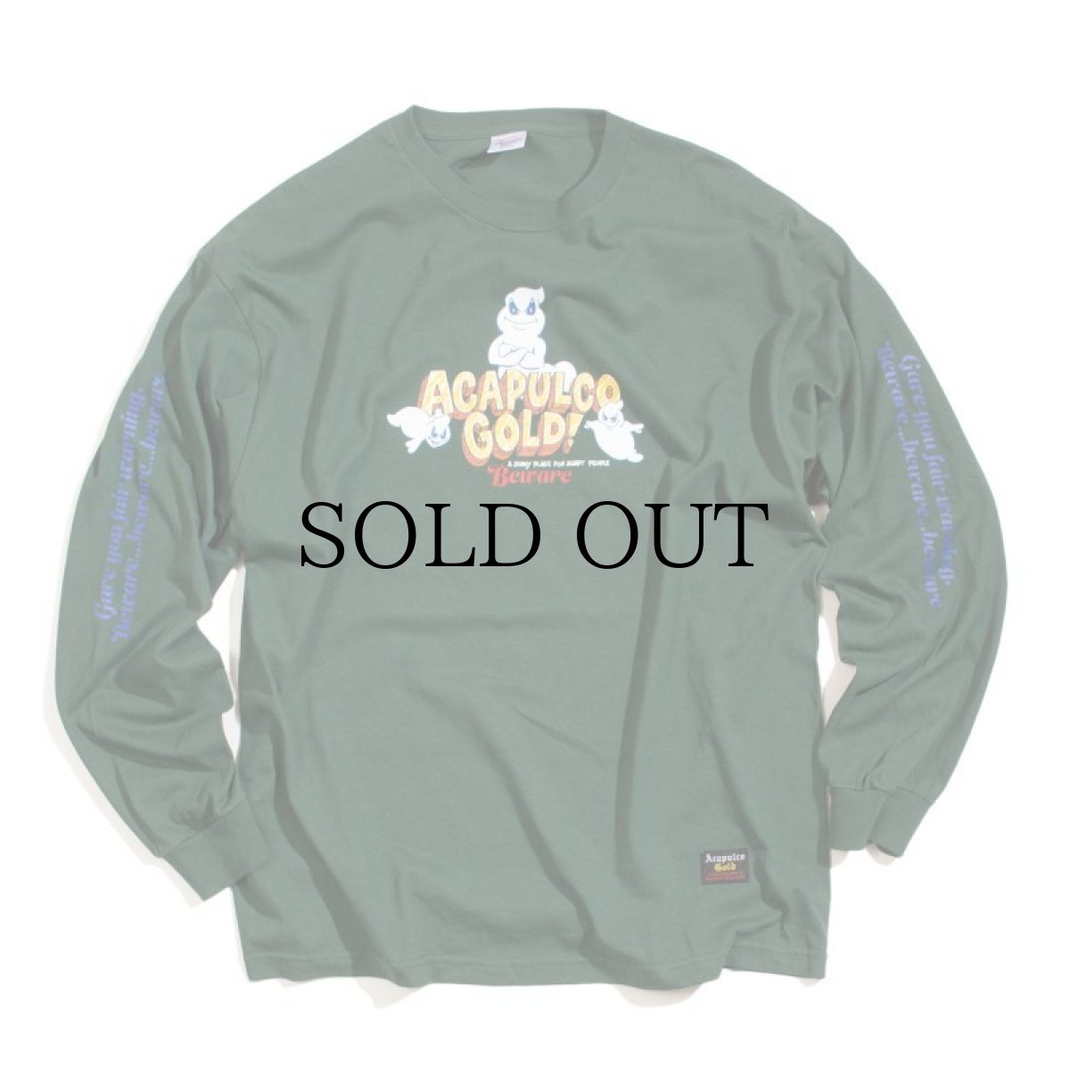 画像3: 【50%OFF】ACAPULCO GOLD / HAUNT YOU BACK L/S TEE (3)